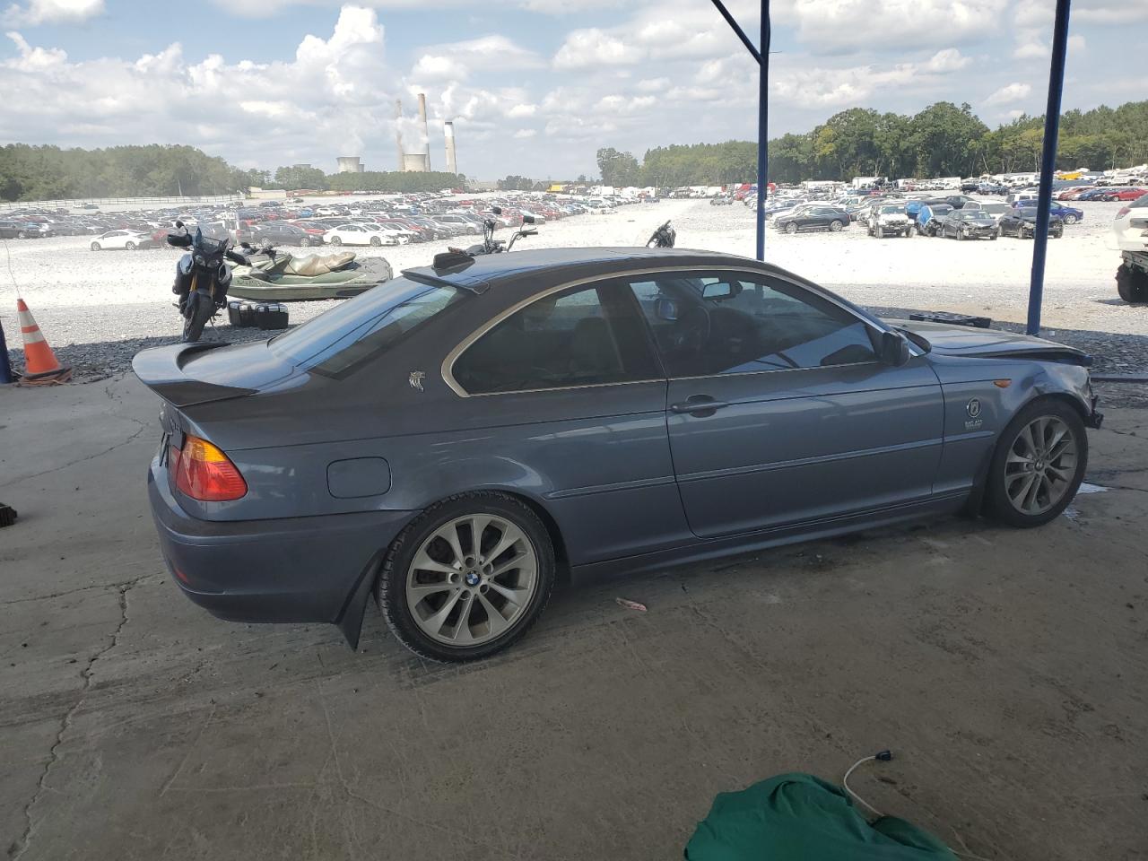 2004 BMW 330 Ci blue null gasoline WBABD53484PL12618 photo #4