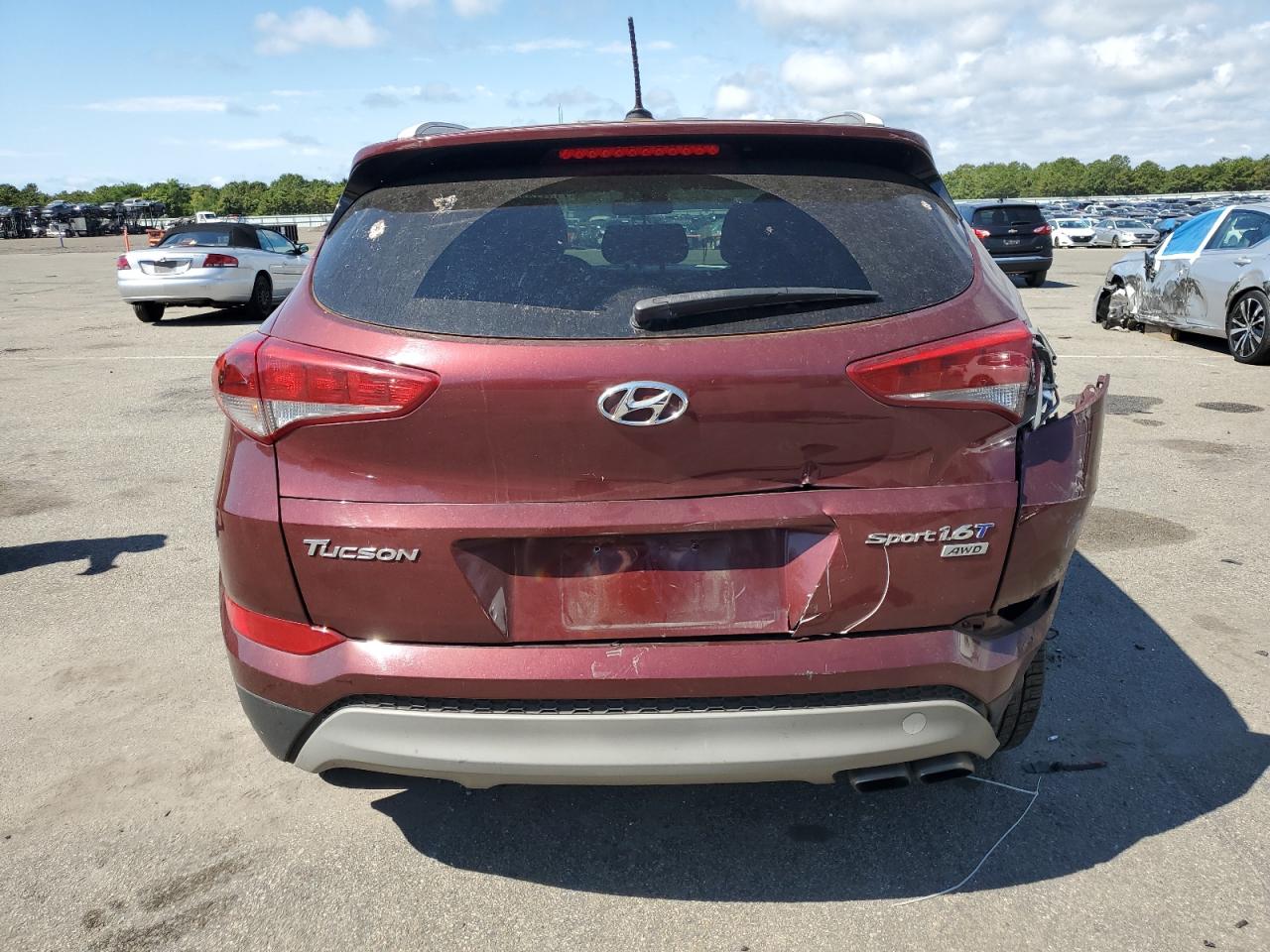 2017 Hyundai Tucson Limited VIN: KM8J3CA2XHU344478 Lot: 71517445