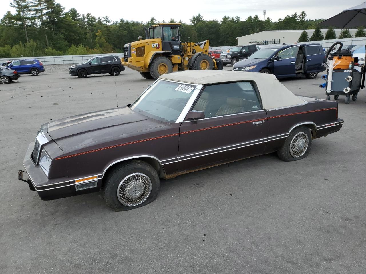 CHRYSLER LEBARON 1982. Lot# 81684675. VIN 1C3BC55D3CG132792. Photo 1