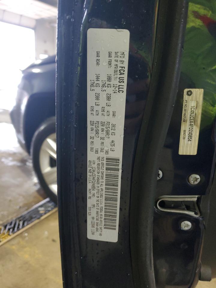 2015 Jeep Compass Latitude VIN: 1C4NJCEA4FD240854 Lot: 83955115