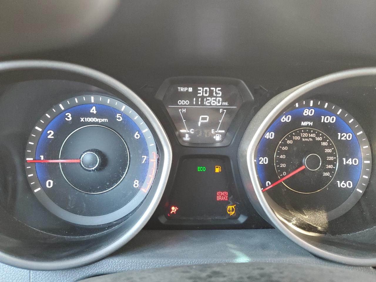 2012 Hyundai Elantra Gls VIN: KMHDH4AE7CU324521 Lot: 70010405