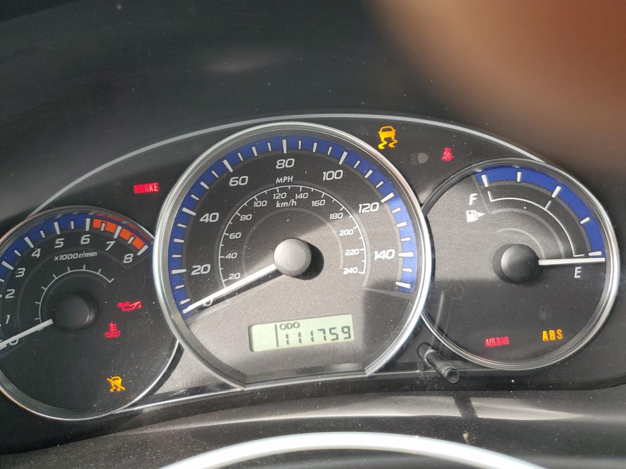 2010 Subaru Forester 2.5X VIN: JF2SH6AC8AH726500 Lot: 81571485