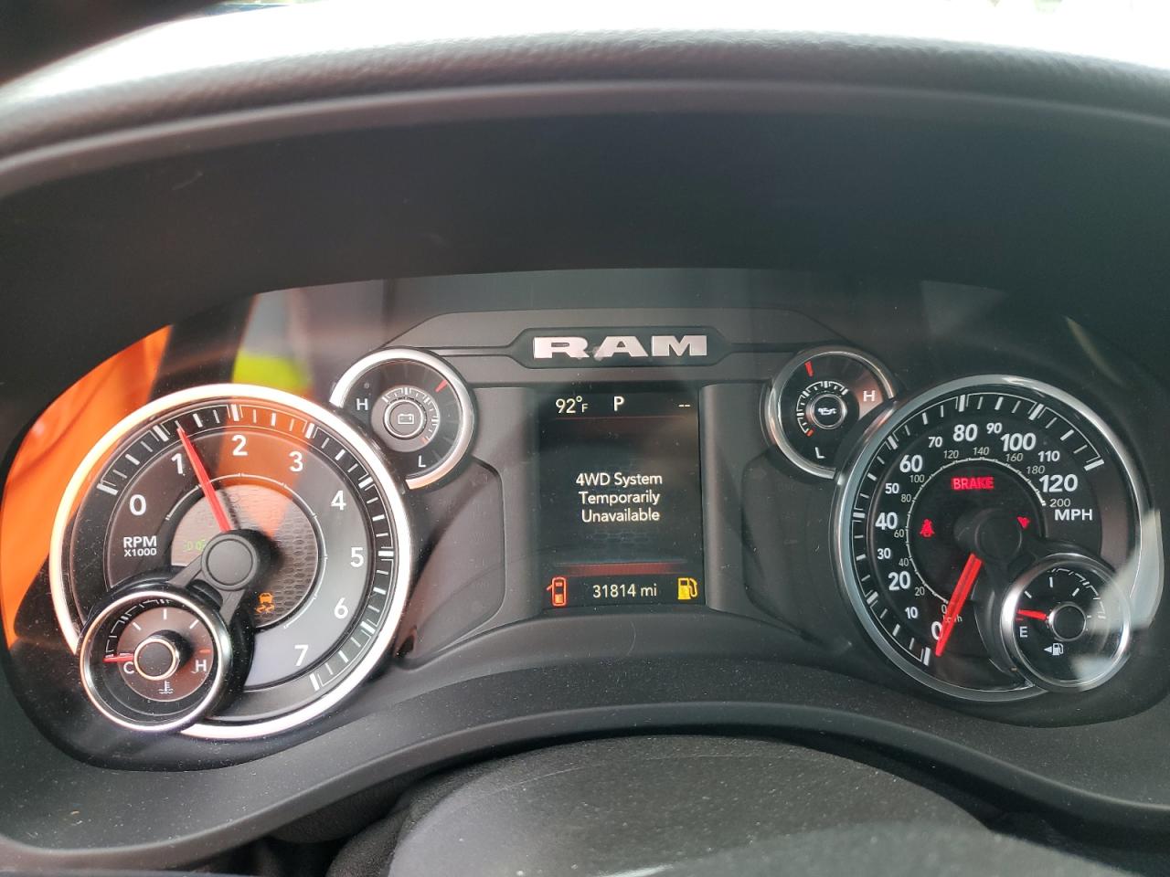 2021 Ram 1500 Big Horn/Lone Star VIN: 1C6SRFBT1MN652540 Lot: 81192155