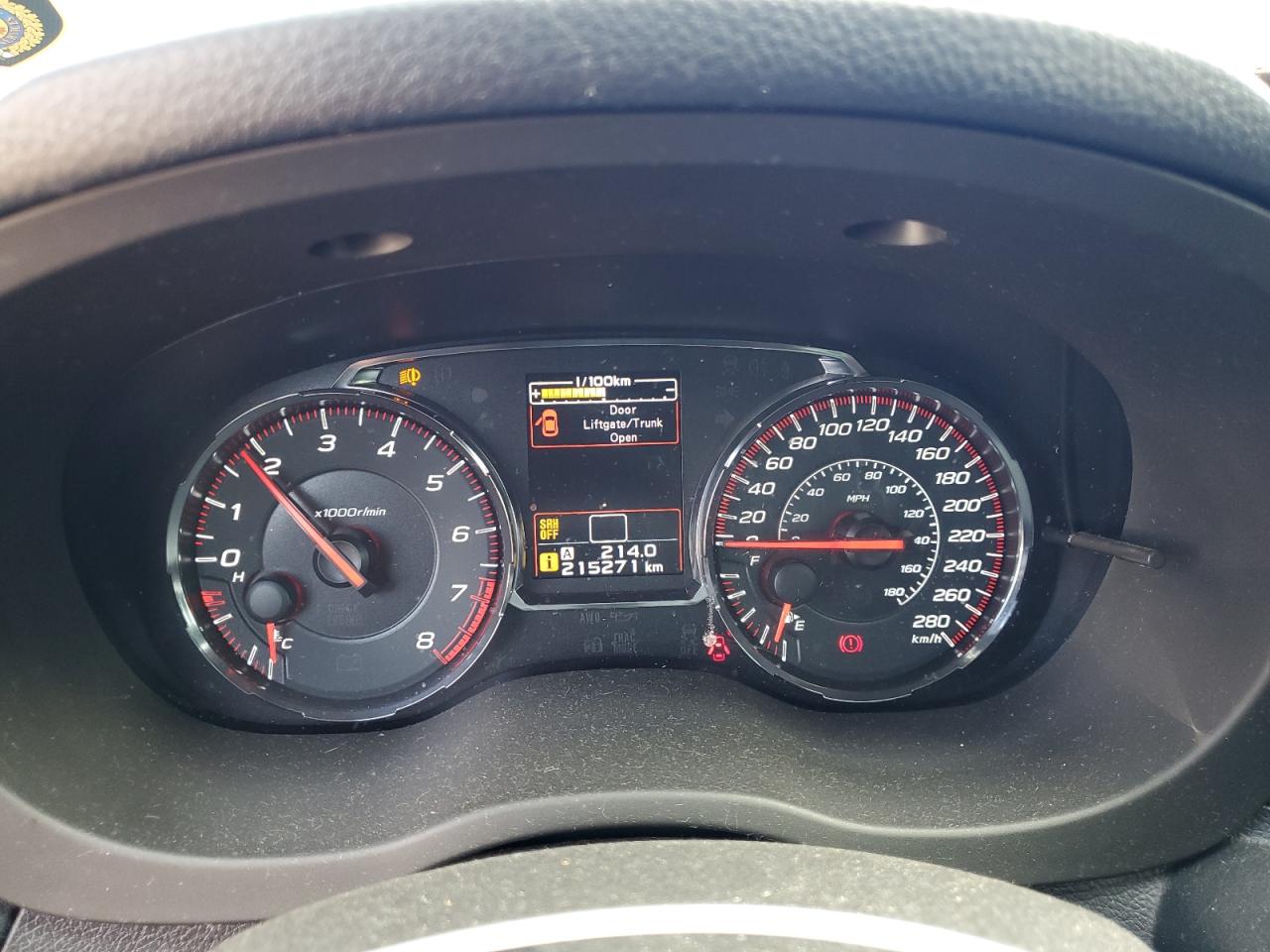 2018 Subaru Wrx Limited VIN: JF1VA1H69J9832795 Lot: 71721015