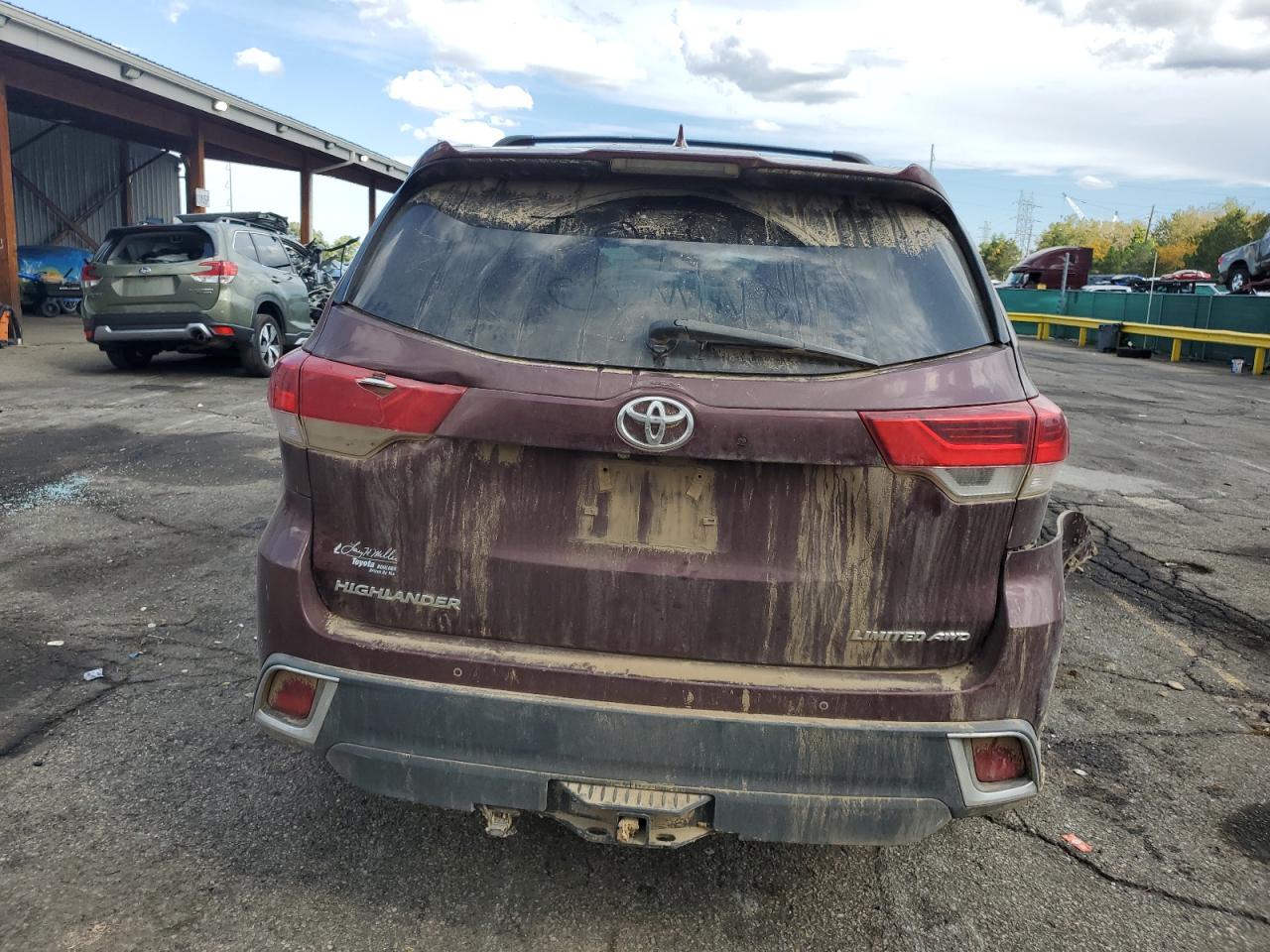 2018 Toyota Highlander Limited VIN: 5TDDZRFH5JS809176 Lot: 84559455