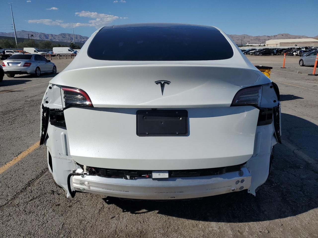 2025 Tesla Model Y VIN: 7SAYGDED0SF317009 Lot: 81334365