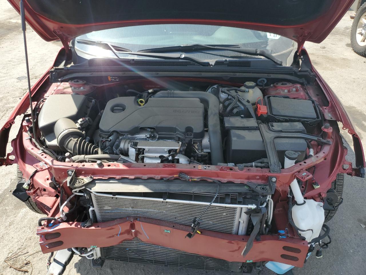 2022 Chevrolet Malibu Lt VIN: 1G1ZD5ST9NF112096 Lot: 80628115