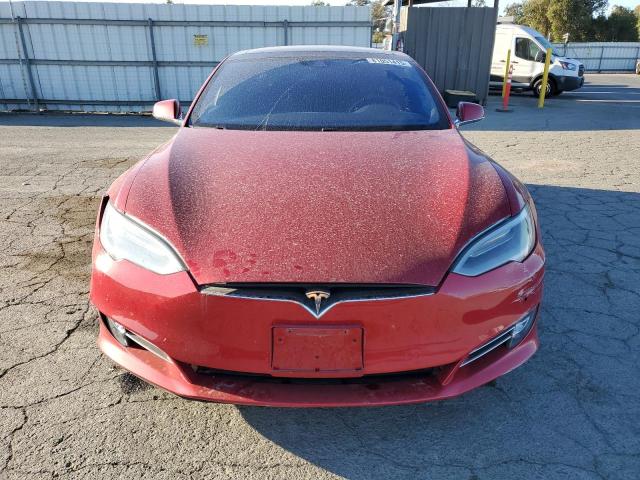 Hatchbacks TESLA MODEL S 2016 Red