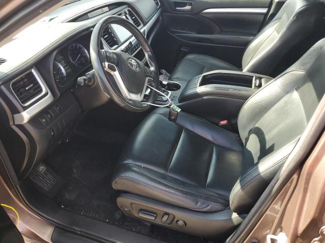  TOYOTA HIGHLANDER 2018 Коричневый