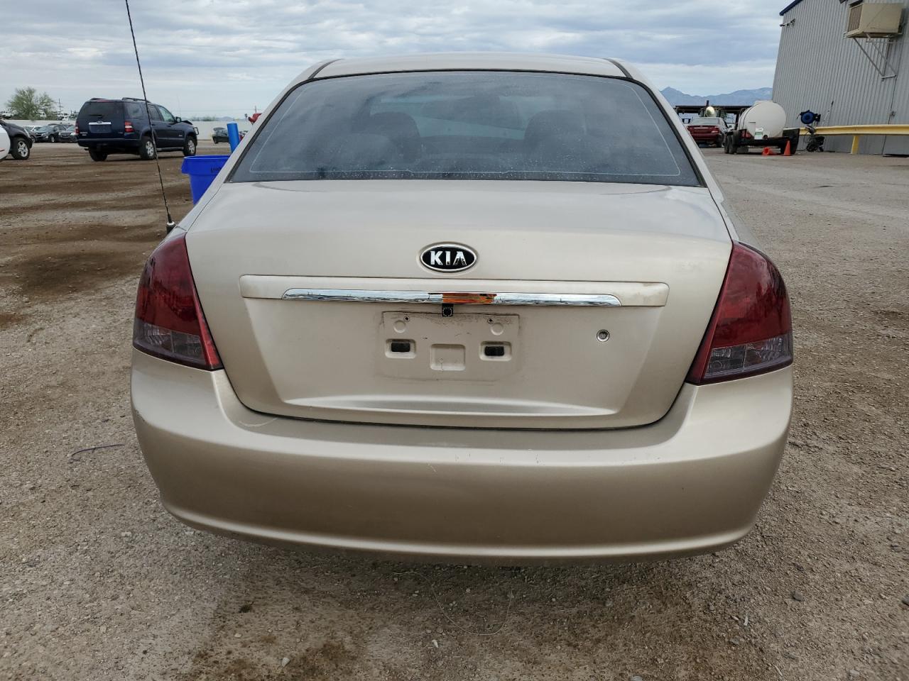 2007 Kia Spectra Ex VIN: KNAFE122275421874 Lot: 81287025