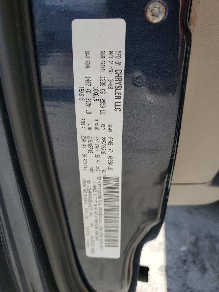 2008 Chrysler Town & Country Lx VIN: 2A8HR44H18R743471 Lot: 81241205