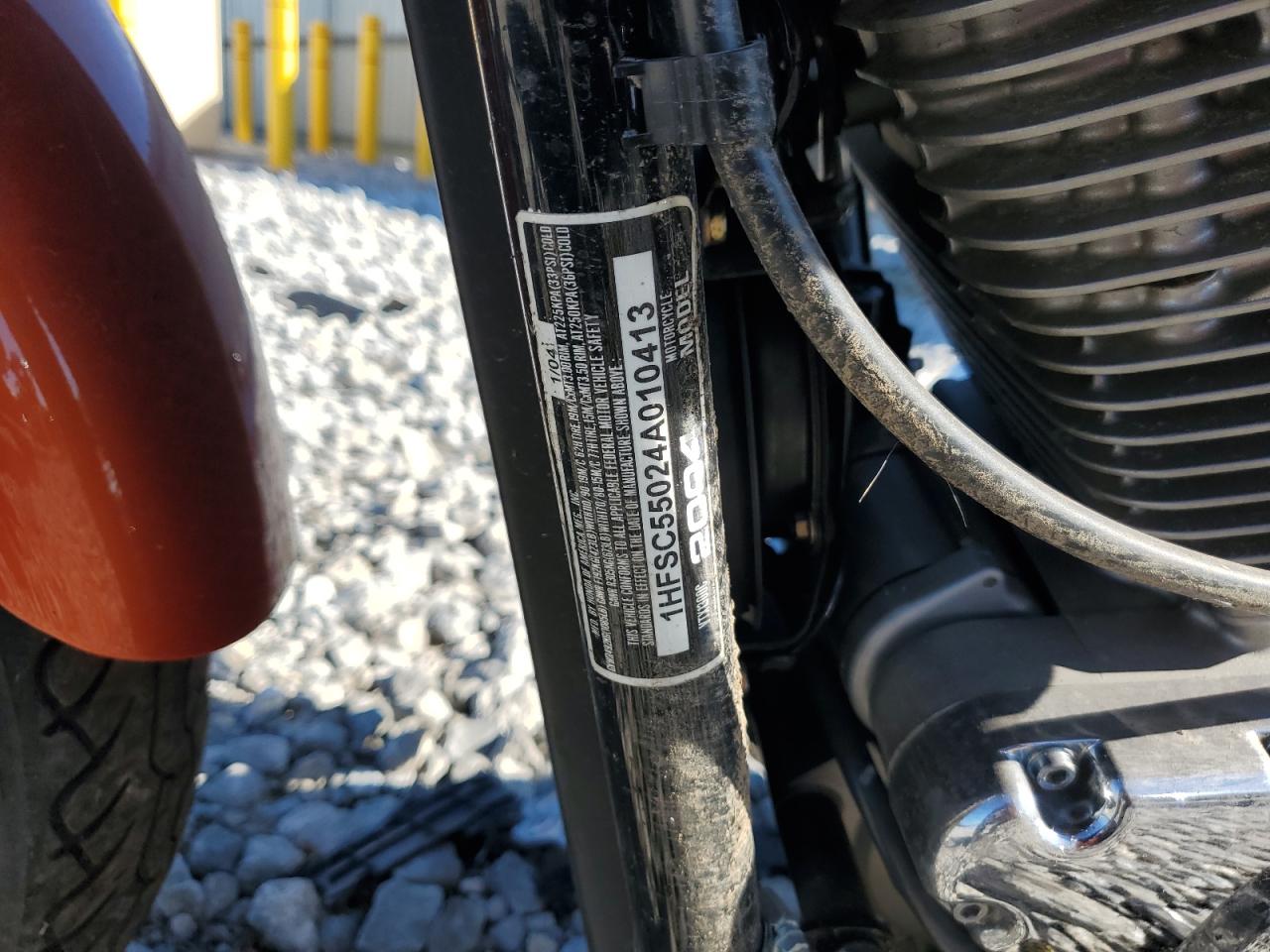 2004 Honda Vtx1300 C VIN: 1HFSC55024A010413 Lot: 84393245