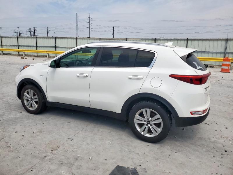  KIA SPORTAGE 2017 Белы