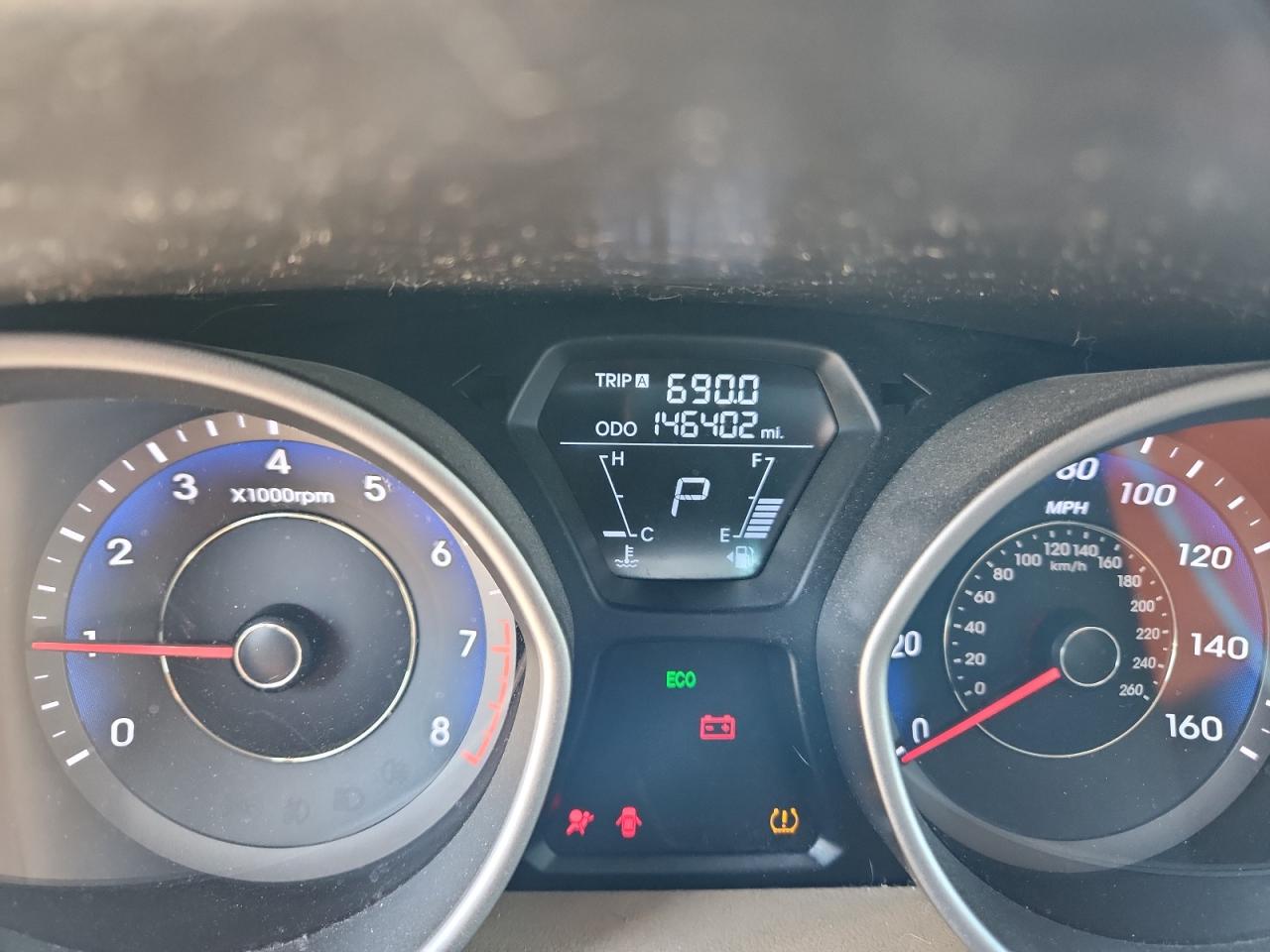 2013 Hyundai Elantra Gls VIN: KMHDH4AE7DU671140 Lot: 81064745