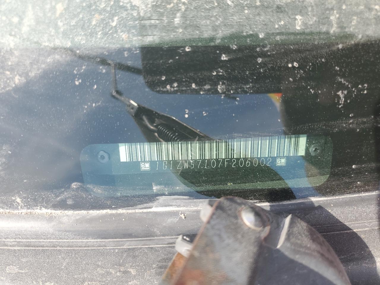 2007 Chevrolet Malibu Ss VIN: 1G1ZW57107F206002 Lot: 81217455