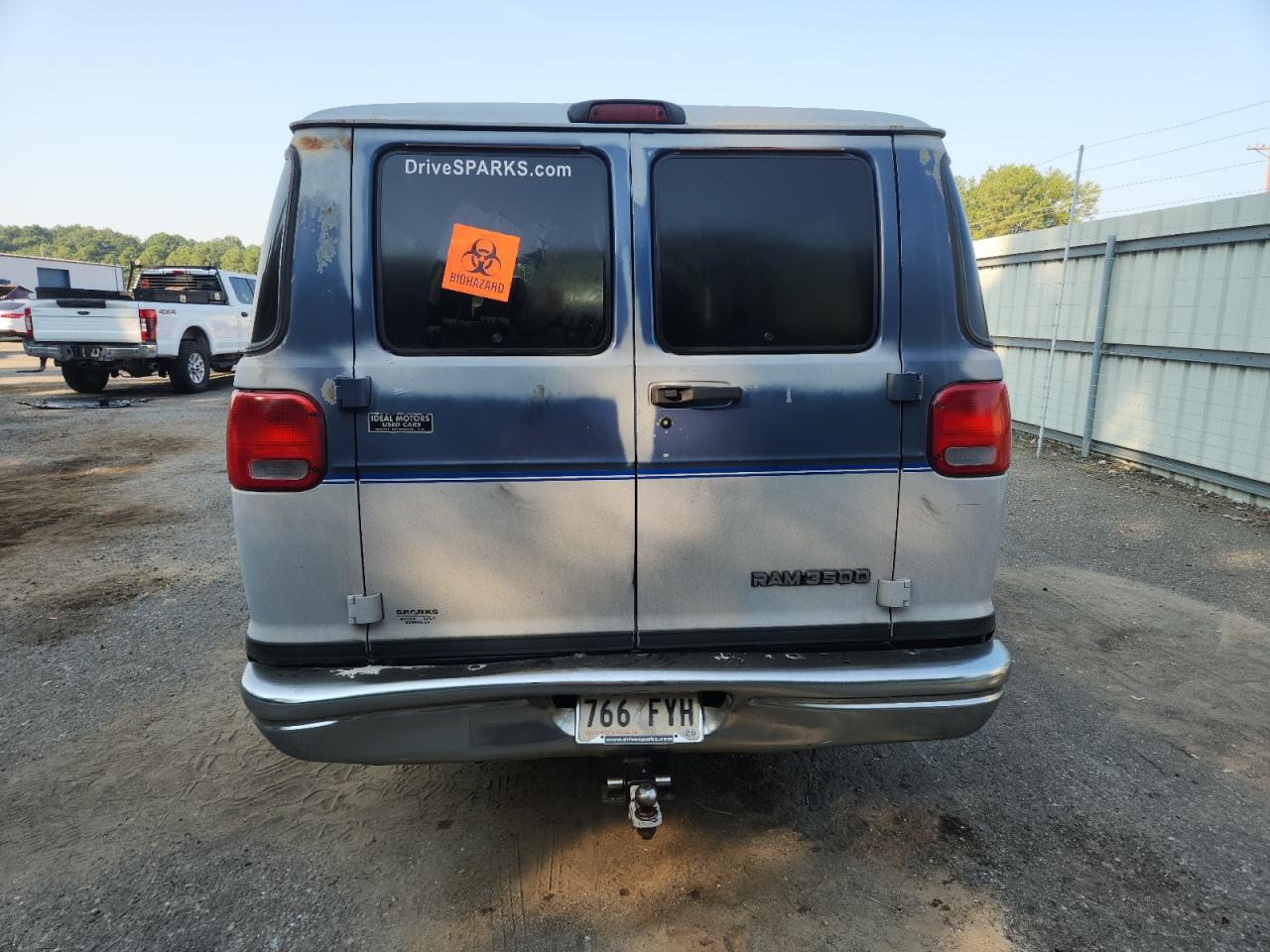 1996 Dodge Ram Wagon B3500 VIN: 2B5WB35Z9TK165442 Lot: 81108945