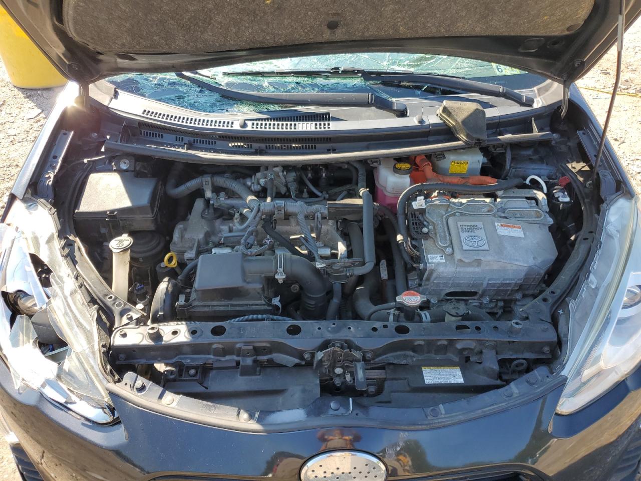 2016 Toyota Prius C VIN: JTDKDTB30G1122660 Lot: 71228725