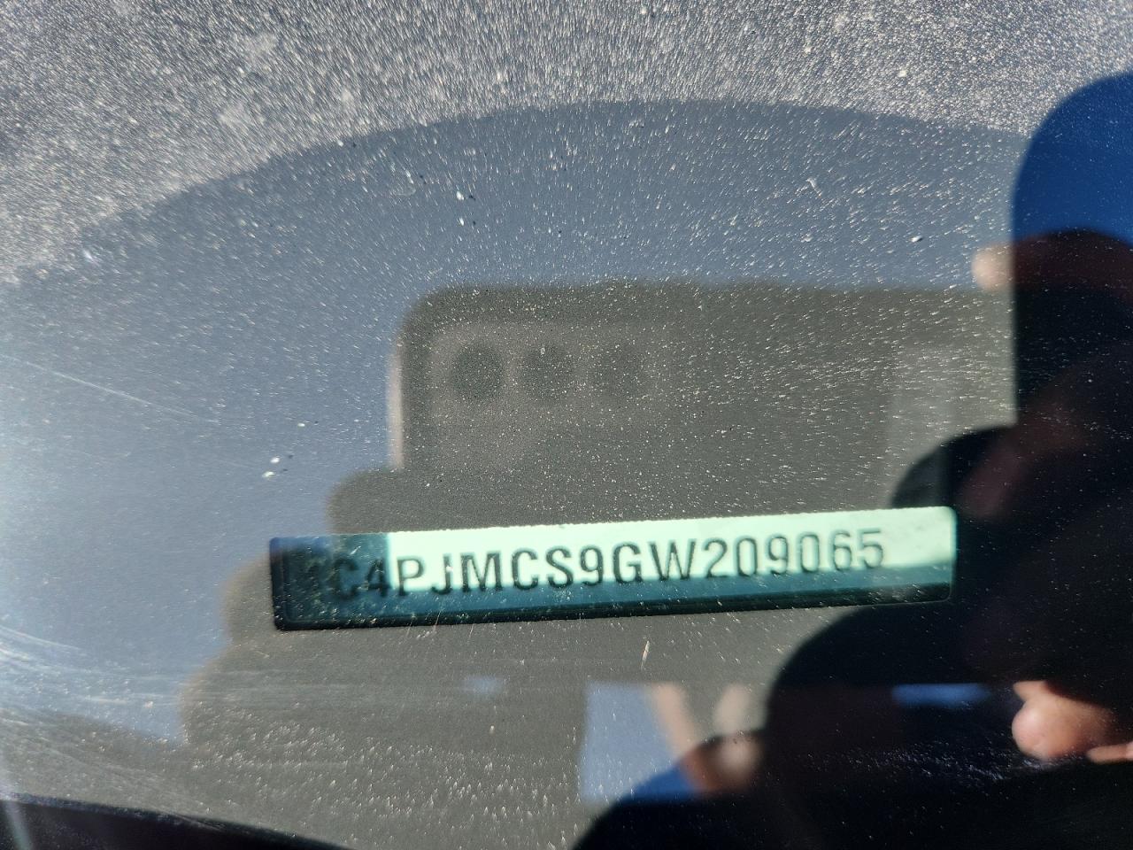 2016 Jeep Cherokee Latitude VIN: 1C4PJMCS9GW209065 Lot: 81591215