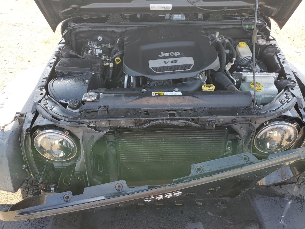 2016 Jeep Wrangler Unlimited Sport VIN: 1C4BJWDG3GL228406 Lot: 80182835