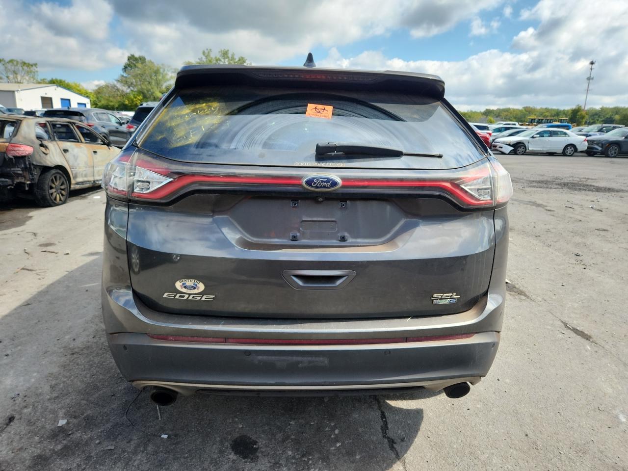 2015 Ford Edge Sel VIN: 2FMTK4J93FBC08744 Lot: 81194575
