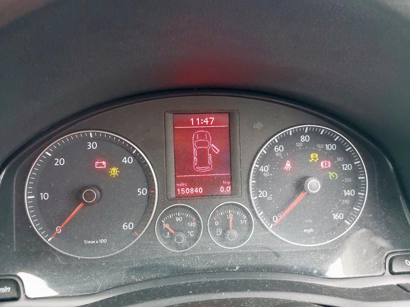 2007 VOLKSWAGEN GOLF MATCH TDI 105 