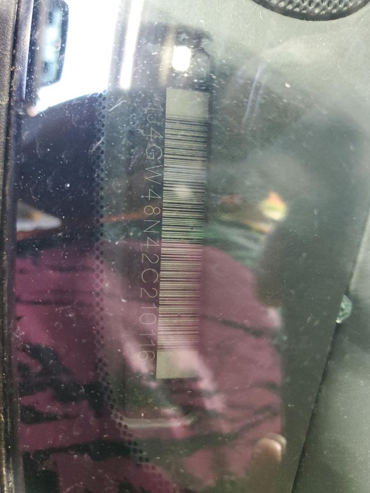 2002 Jeep Grand Cherokee Laredo VIN: 1J4GW48N42C210116 Lot: 70583815