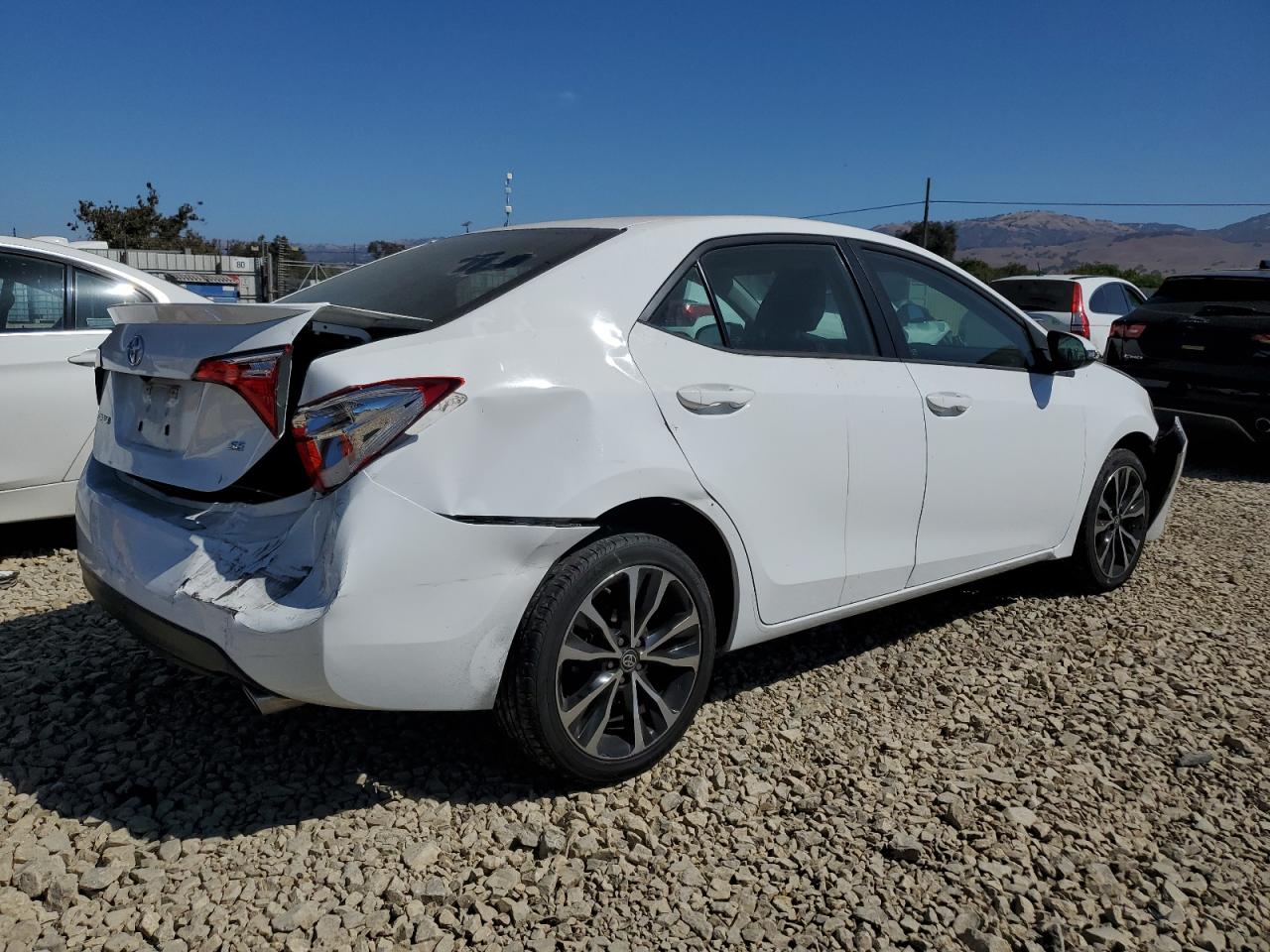 2017 Toyota Corolla L white null gasoline 5YFBURHE0HP688276 photo #4