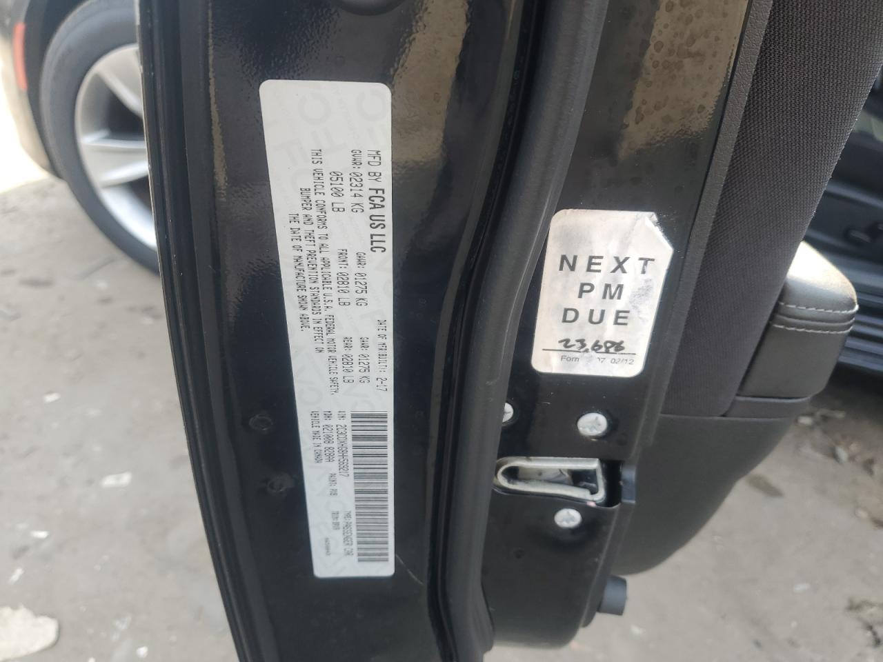 2017 Dodge Charger Sxt VIN: 2C3CDXHG8HH569217 Lot: 80561815