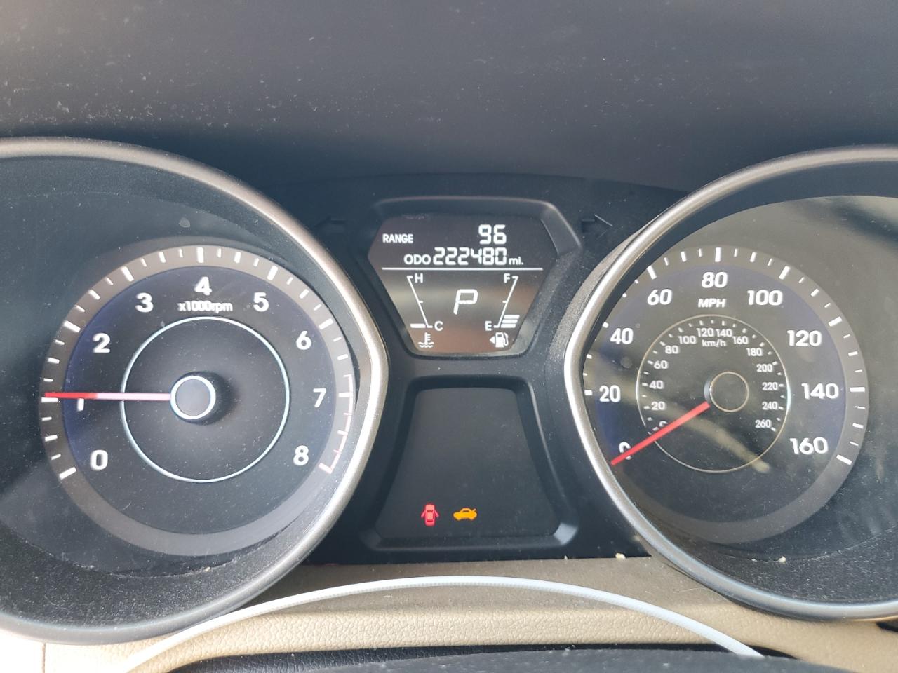 2013 Hyundai Elantra Gls VIN: 5NPDH4AE1DH176303 Lot: 80308585