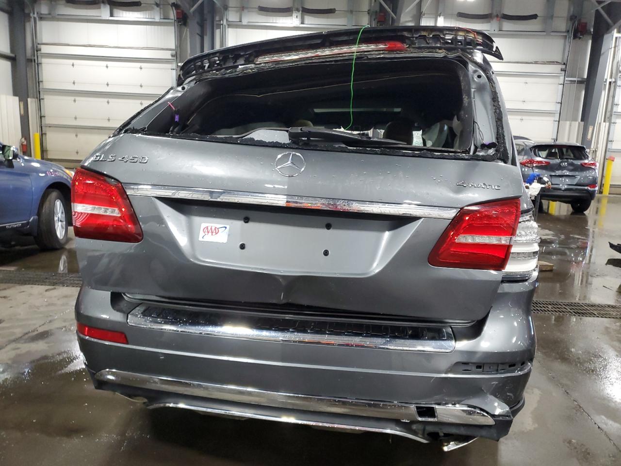 2018 Mercedes-Benz Gls 450 4Matic VIN: 4JGDF6EE1JB095130 Lot: 71261215