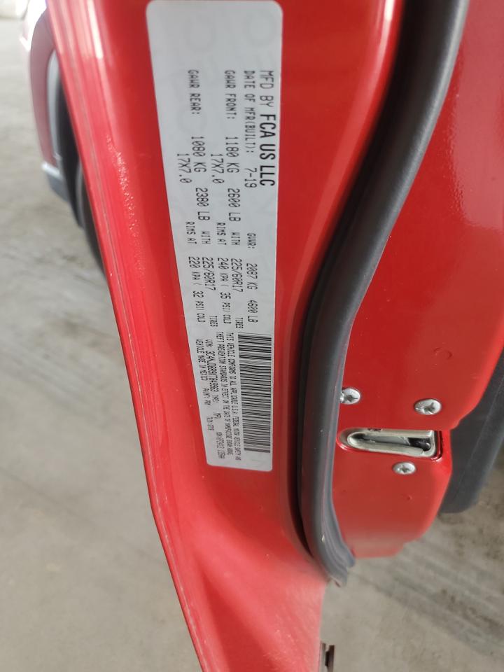 2019 Jeep Compass Latitude VIN: 3C4NJDBB9KT849963 Lot: 71082245