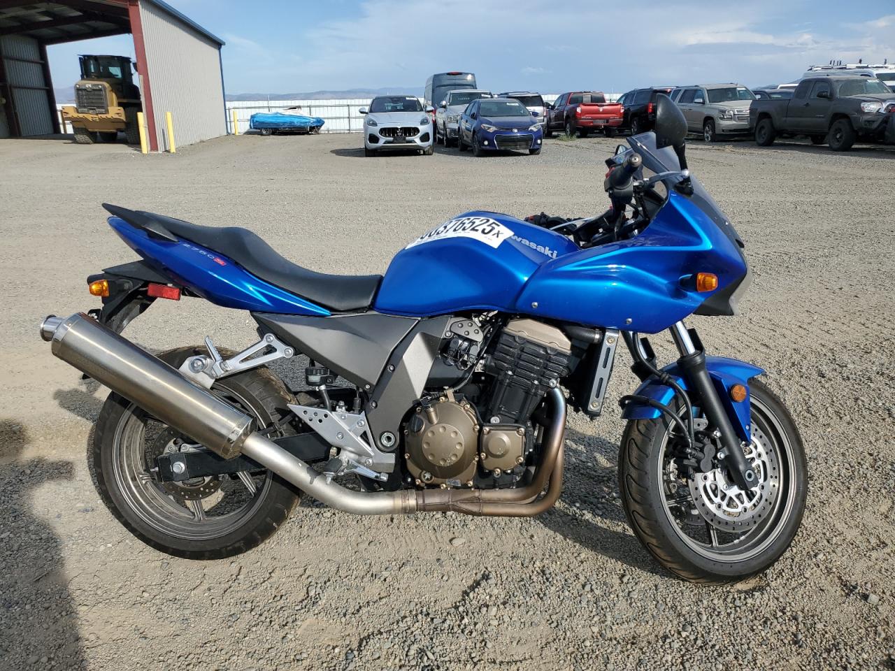 2005 Kawasaki Zr750 K1 blue null gas JKAZRDK135A000967 photo #1