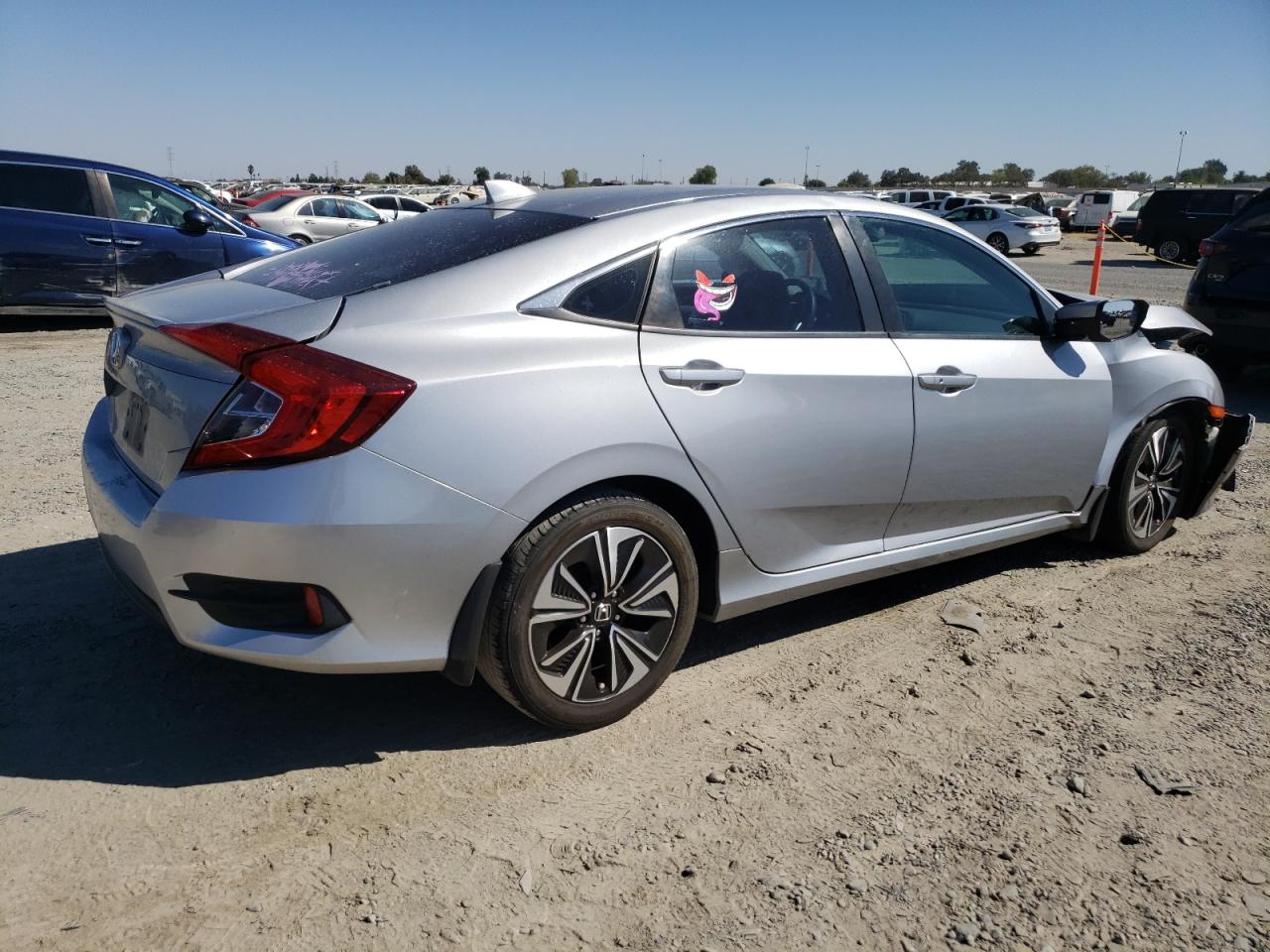 2017 Honda Civic Ex silver null gasoline 2HGFC1F31HH656998 photo #4