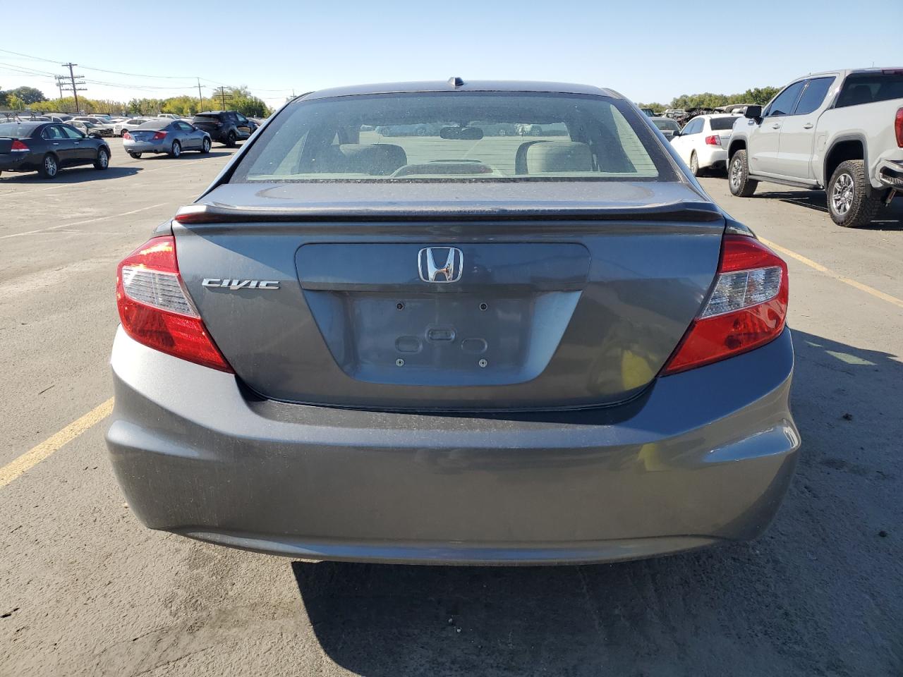 2012 Honda Civic Exl VIN: 2HGFB2F98CH556435 Lot: 82137475