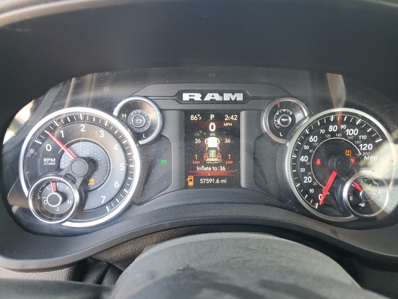 2021 Ram 1500 Big Horn/Lone Star VIN: 1C6SRFBT9MN787989 Lot: 81204065