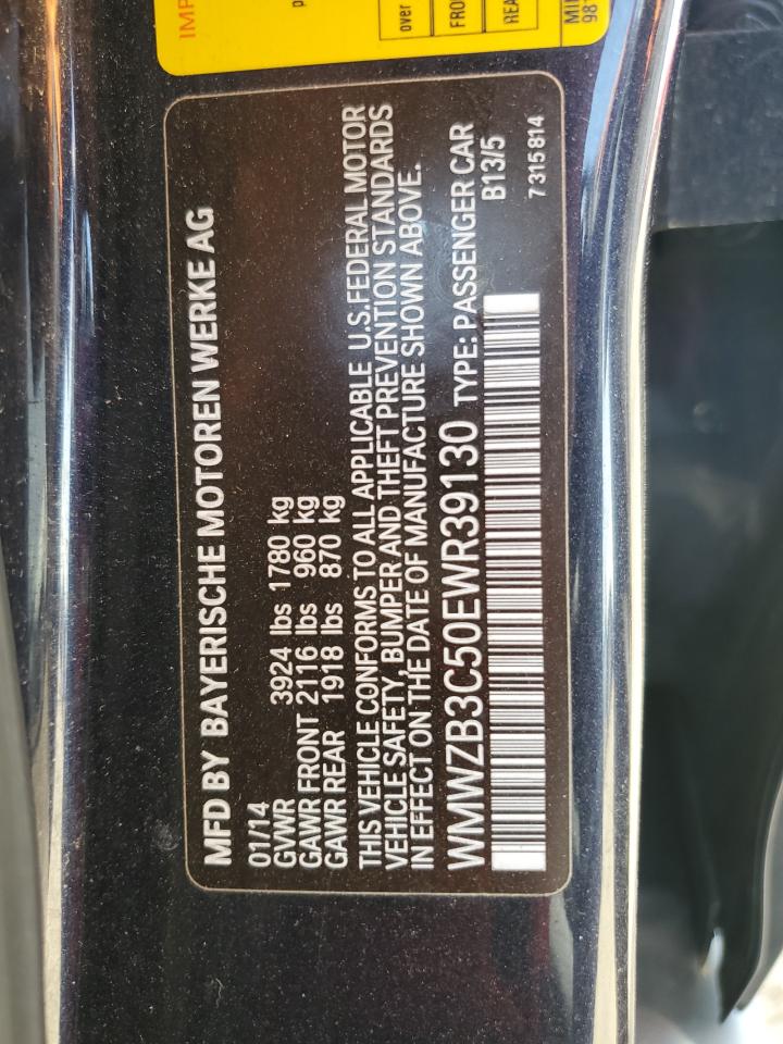 2014 Mini Cooper Countryman VIN: WMWZB3C50EWR39130 Lot: 80400065