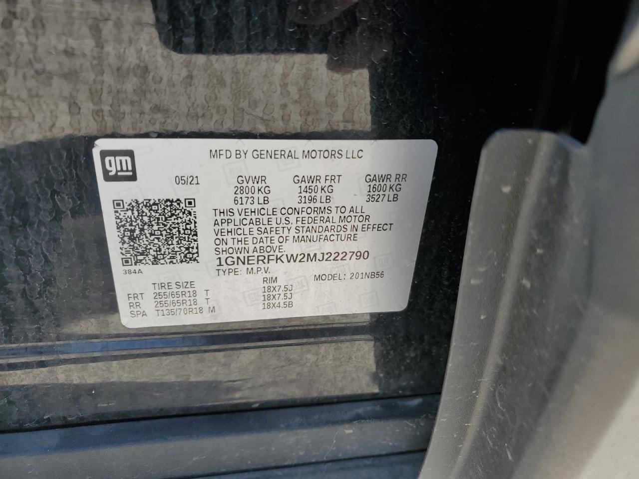 2021 Chevrolet Traverse Ls VIN: 1GNERFKW2MJ222790 Lot: 70707025