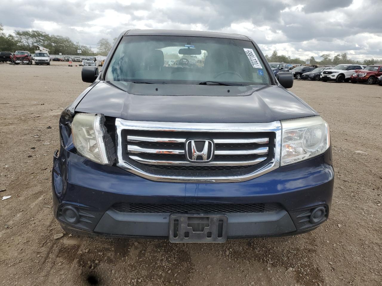 2015 Honda Pilot Lx VIN: 5FNYF4H29FB022376 Lot: 70221865