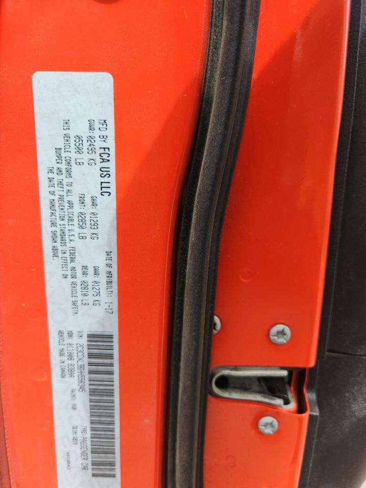 2017 Dodge Charger Srt Hellcat VIN: 2C3CDXL96HH556345 Lot: 71614785