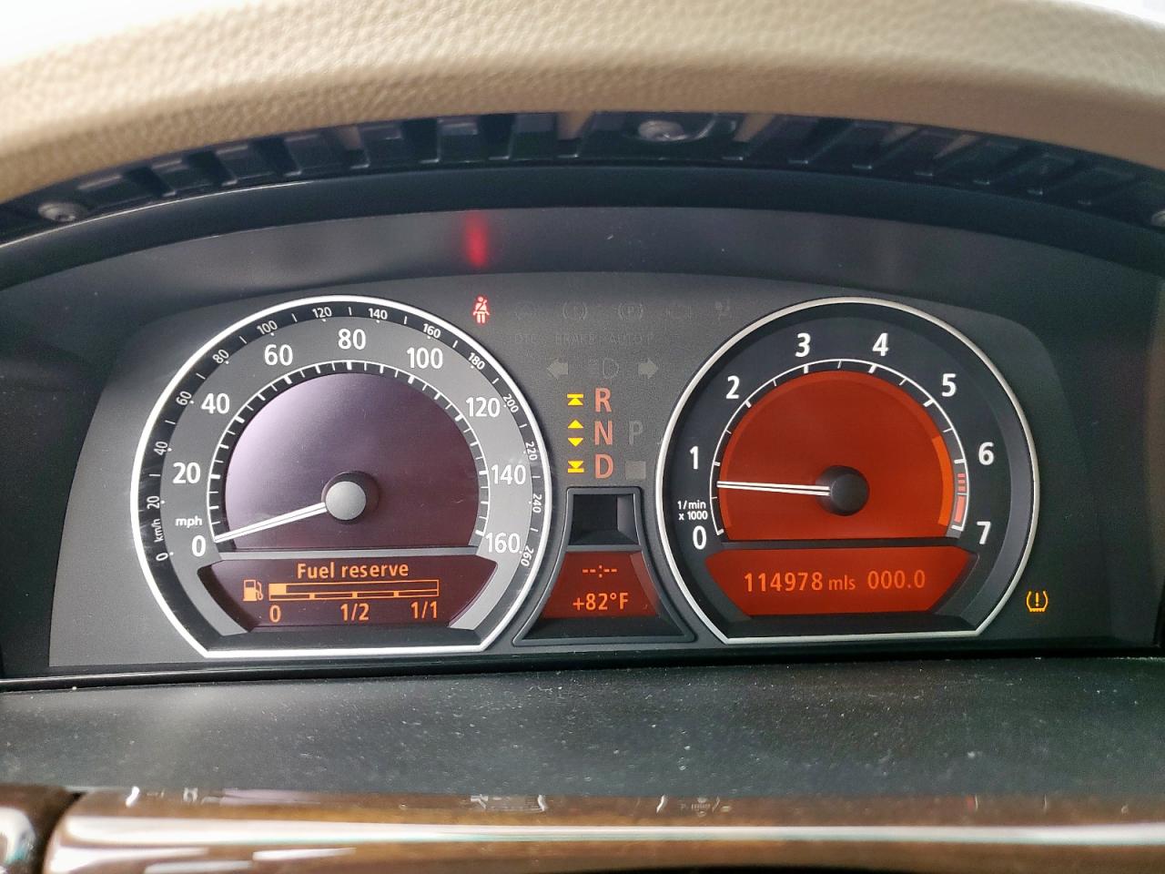 2008 BMW 750 Li VIN: WBAHN83588DT82452 Lot: 83760435