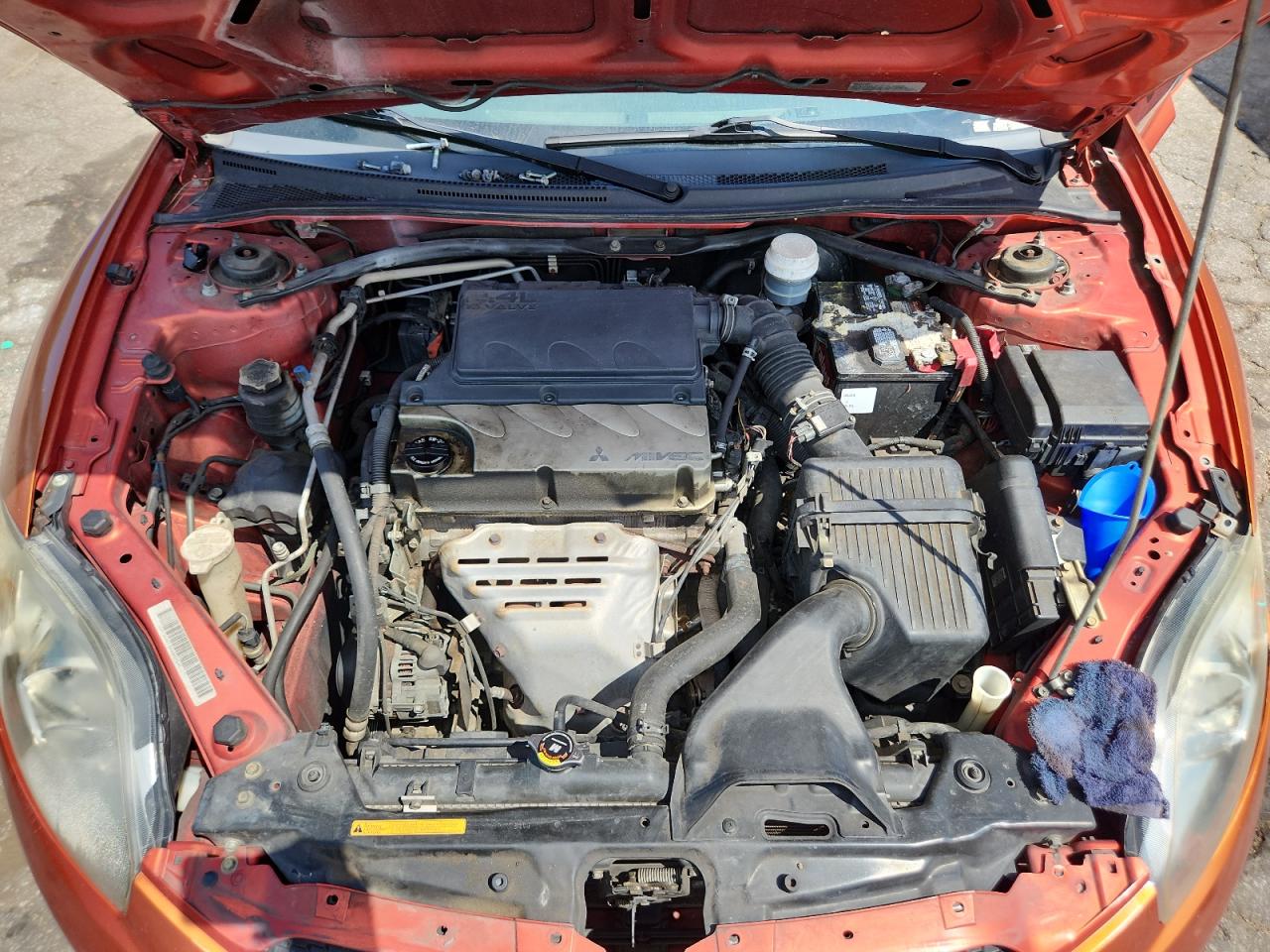 2008 Mitsubishi Eclipse Spyder Gs VIN: 4A3AL25F08E033371 Lot: 71114975