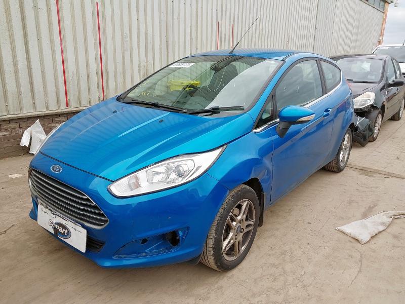 2013 FORD FIESTA ZETEC  for sale at Copart PETERLEE
