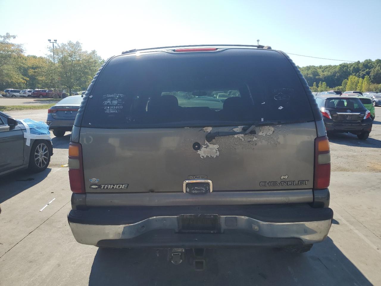 2000 Chevrolet Tahoe K1500 VIN: 1GNEK13T7YJ127952 Lot: 80146035