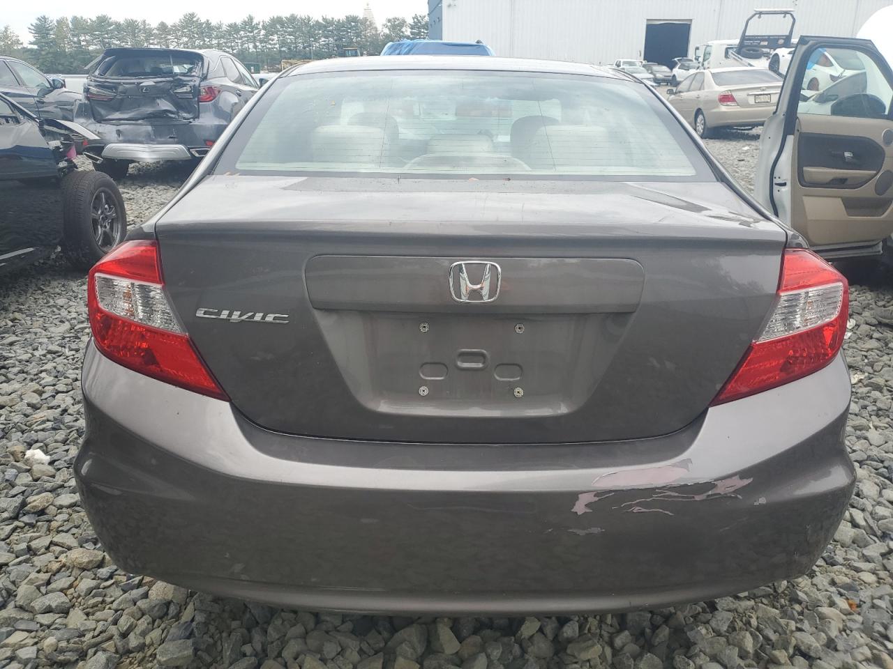 2012 Honda Civic Lx VIN: 19XFB2F53CE109437 Lot: 81012835