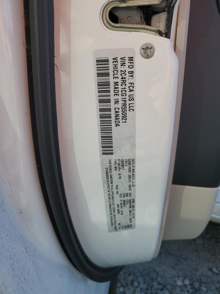 2023 Chrysler Voyager Lx VIN: 2C4RC1CG1PR550921 Lot: 84205665