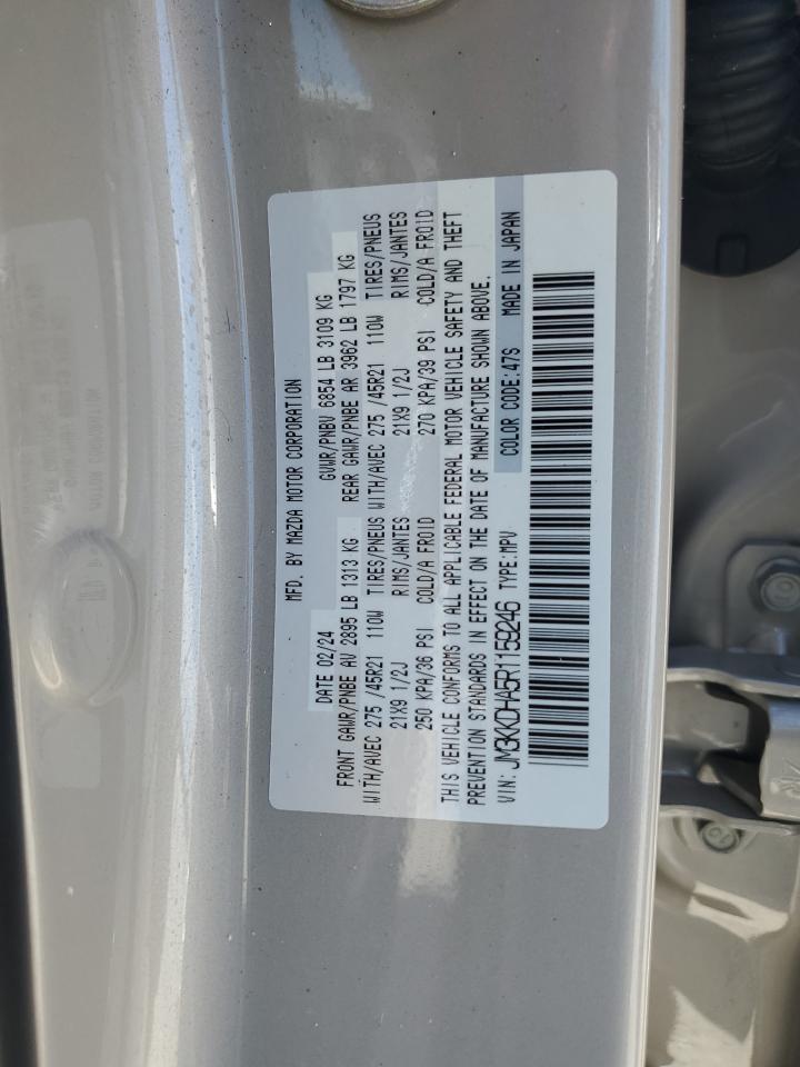 2024 Mazda Cx-90 Premium VIN: JM3KKDHA5R1159246 Lot: 80464575