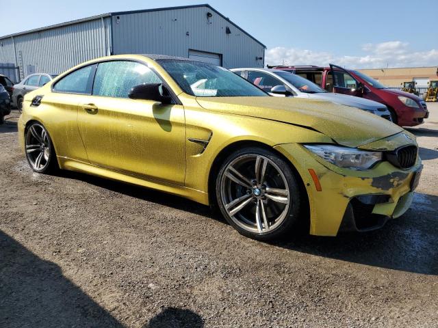  BMW M4 2015 Żółty