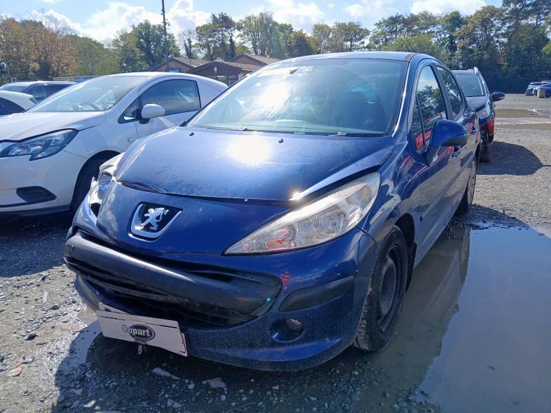 2007 PEUGEOT 207 S TD 90  for sale at Copart WOLVERHAMPTON