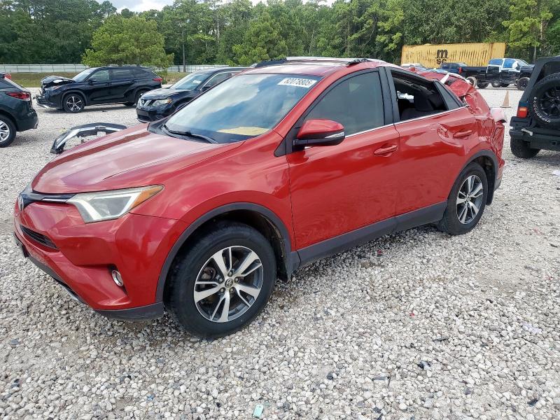  TOYOTA RAV4 2016 Красный