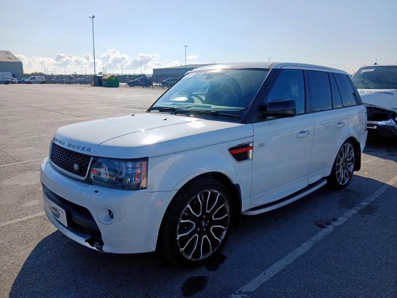 2012 LAND ROVER R-ROVER SPORT HSE RED SDV  for sale at Copart CHESTER